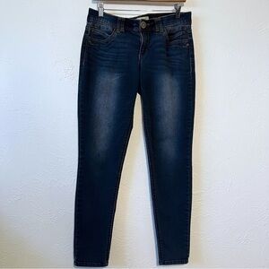 Democracy Womens AB Technology low Rise Skinny Leg Blue Denim Jeans Size 6